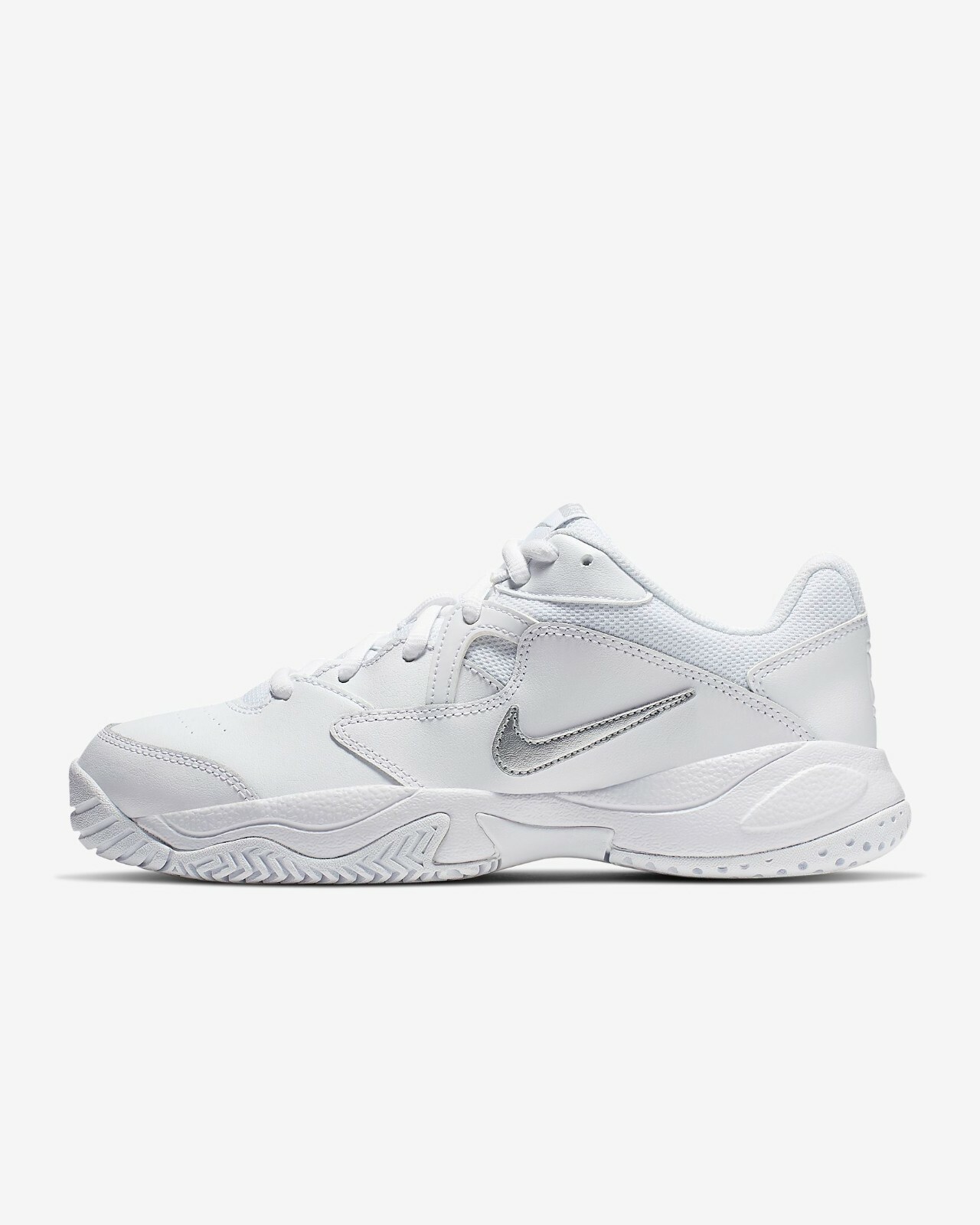 nike court lite white tennis shoes