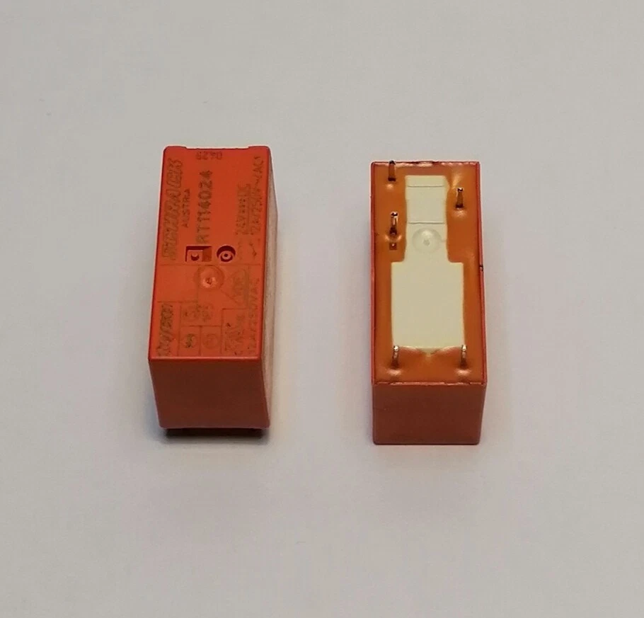 Schrack RT114024 relè di stampa 24VDC / 250VAC 12A monostabile 1 scambiatore