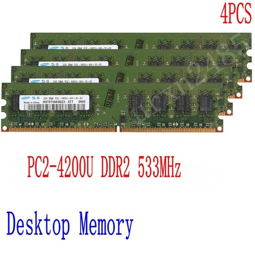 16GB 8GB 4GB 2GB DDR2 533 667 800MHz PC2 Desktop RAM Memory New For Samsung LOT - Picture 19 of 27
