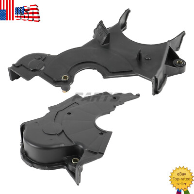 For Mazda Miata 1990-2005 Timing Belt Cover Mid & Lower B66010501E B66010521B