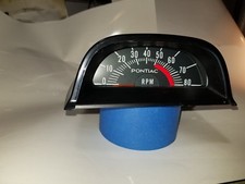 Tach Shops 1968 Pontiac Hood Tach 5100 Redline Gto Firebird