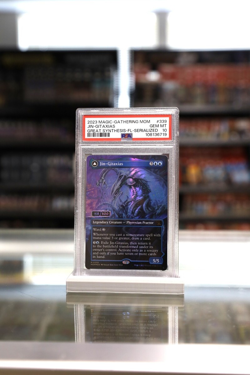 PSA 10 Jin-Gitaxias Serialized Number 168 - Magic the Gathering | eBay