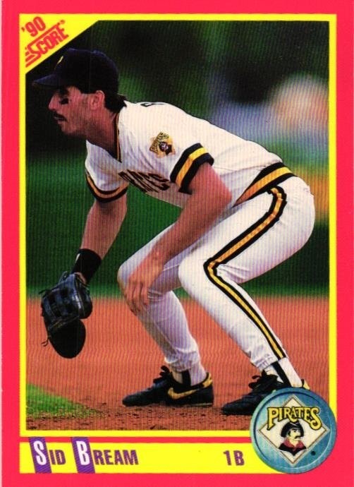 1990 Score - Sid Bream #423