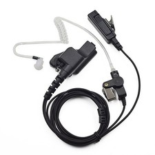 Police Headset Earpiece for Motorola XTS2500 MT2000 GP9000 MTX-LS Portable Radio
