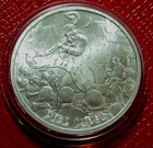 Pied Piper-Medieval Hero Coin 1 oz.999 Silver in Capsule-2nd in Series