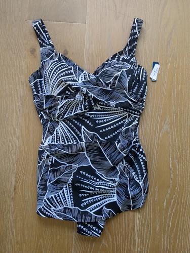 Shape Solver Shaping Swim Einteiler Größe 12 Badeanzug Damen Neu mit Etikett