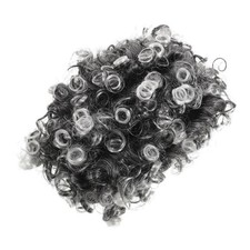 Grandma Wig: Short Curly Hair For Women - Elderly Lady Cosplay Short Wig White