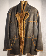 Soviet-Era Handcrafted Shearling Coat, Moscow...