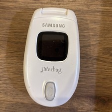 Samsung Jitterbug J SPH-A310 - White Cellular Phone- Not Tested