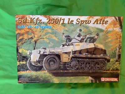 Dragon 6117 Sd.Kfz. 250/1 le Spw Alte German WW2halftrack, original parts sealed