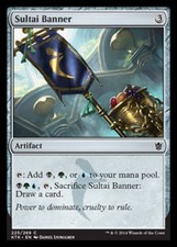 x4 Sultai Banner - Khans of Tarkir - NM - MTG