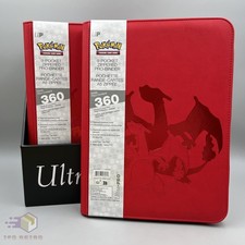 Ultra Pro Elite Series Charizard Zipper 9-Pocket Binder Pokemon TCG - BRAND NEW
