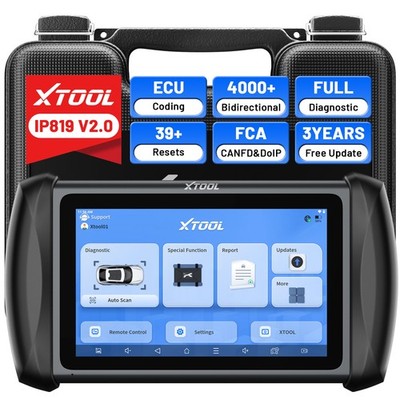 2026 XTOOL IP819 Car Bidirectional Scanner Full Diagnostic Tool Key Programmer