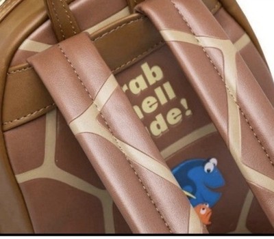 RARE Loungefly Mini Backpack - CRUSH from Finding Nemo Rare Crush Finding Nemo Dude turtle mini loungefly backpack  main image 3