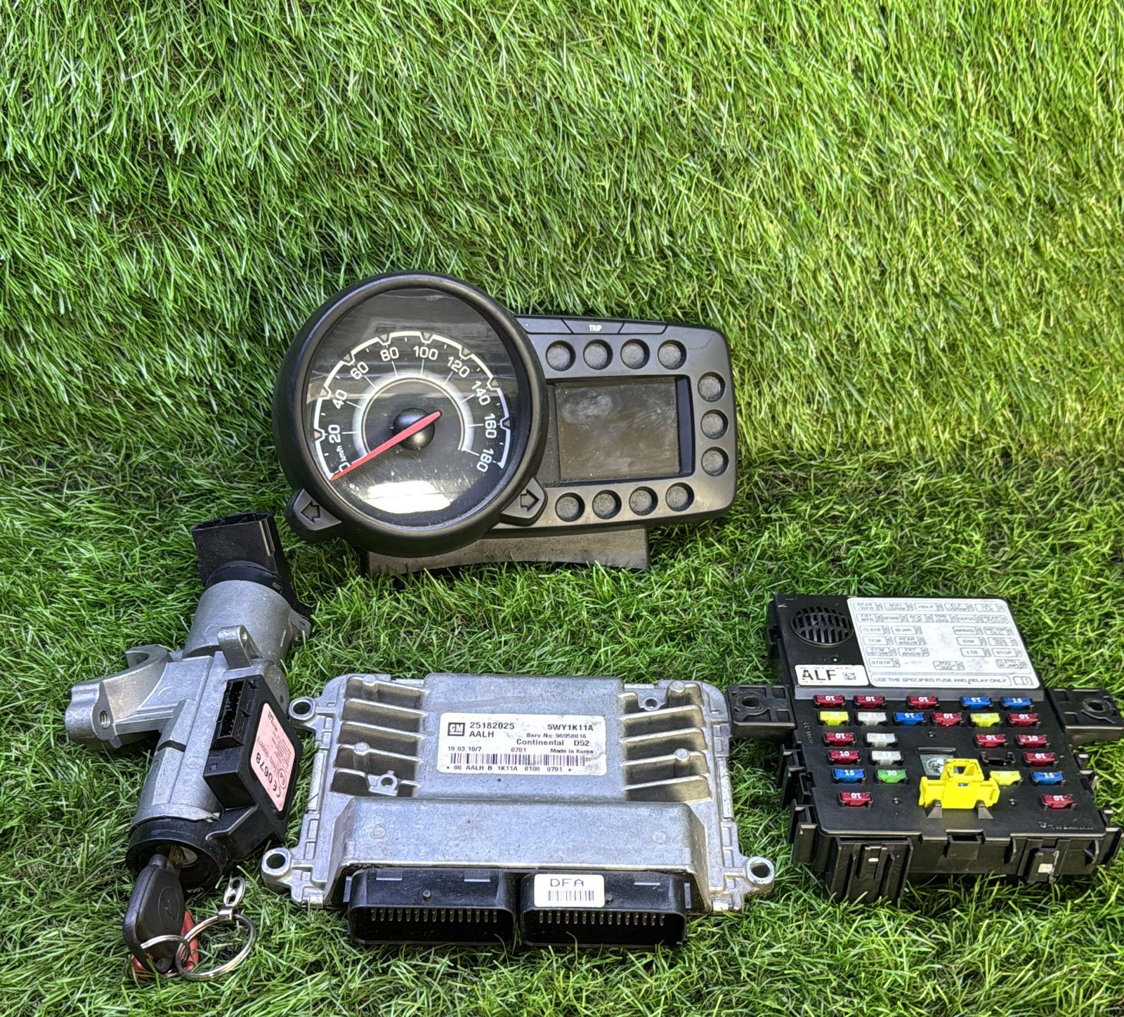 KIT CHIAVI CENTRALINA MOTORE PER CHEVROLET Spark 1° Serie 5WY1K11A Benzina 1.0