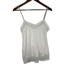 Eberjey Lace Babydoll Camisole Tank White Size S/P