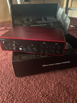 Focusrite Scarlett 18i16 4G 4th Gen USB Audio Interface with 18 In and 16 Out