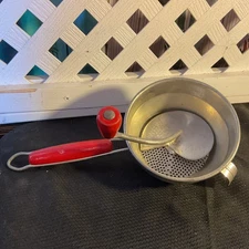 Vintage 1930’s Foley Hand Food Mill 6.5 Tall 11 Long 5.5 Wide