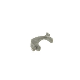 1x Lego Animal Fish Tail Vintage Light Grey Ninja Ornament 6093 4114346 30224x59