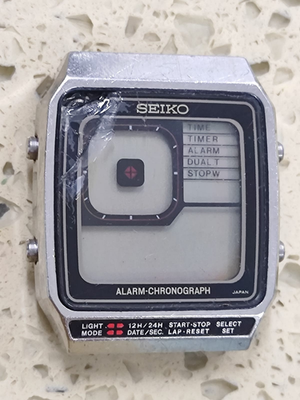 Seiko Men's Watch G757-4000 James Bond Vintage Digital Quartz Not