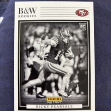 2024 Instant - NFL B & W Rookies - RICKY PEARSALL RC ROOKIE #’d 1/680 49ers!
