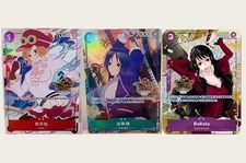 One Piece Chinese 3 Card Koala & Tashigi & Baby 5 3rd Anniversary Exclusive