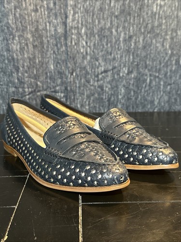 J Crew Collins Navy Loafer Women’s 9.5 NIB (Missing Box Lid) - Picture 2 of 5