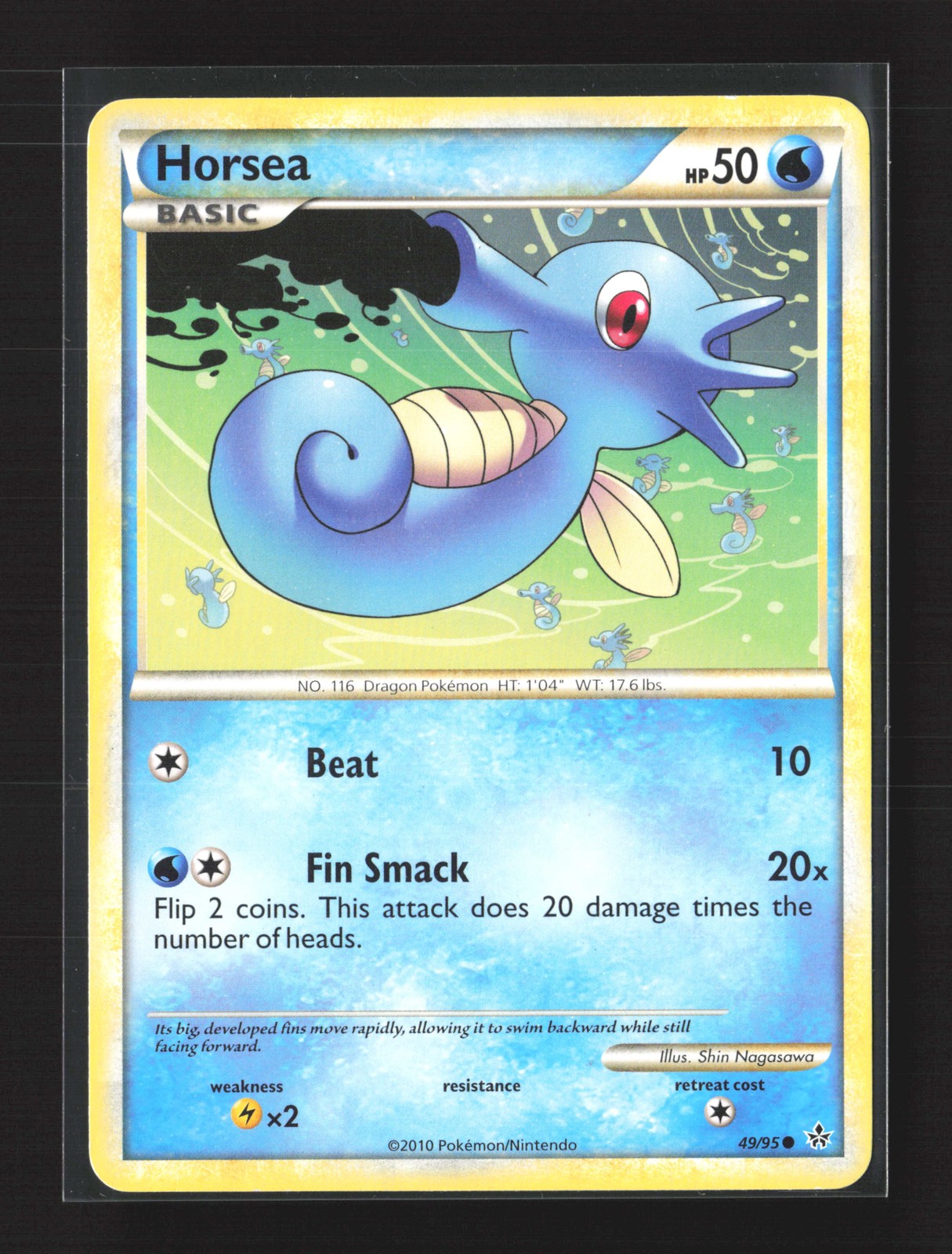 Pokemon Unleashed #49/95 Common Horsea