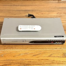 Funai SV2000 Model WV10D6 DVD Player Recorder Combo w/ Remote, Tested & Working