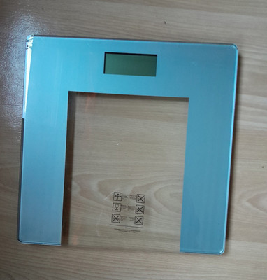 Digitale Personenwaage von Quigg, Max. 180 kg, Glas
