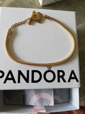 PANDORA ARMBAND VERGOLDET MIT HERZ VERSCHLUSS