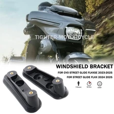 For Harley CVO Street Glide FLHXSE Tall Windshield Mounting Bracket 2023-2025