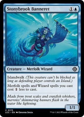 NM Stonybrook Banneret, MTG, LCI Commander, Magic the Gathering, 173