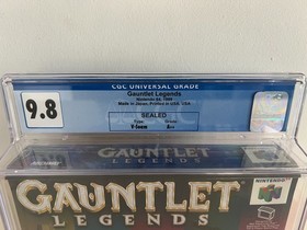 Gauntlet Legends (Nintendo 64, N64) CGC 9.8 A++ New Sealed Graded WATA VGA PSA