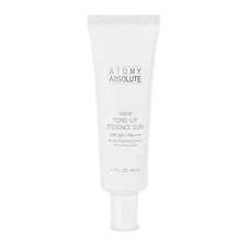 ATOMY Absolute Snow Tone-Up Essence Sun 1.7 fl oz 50mL SPF 50+ / PA++++ K-Beauty