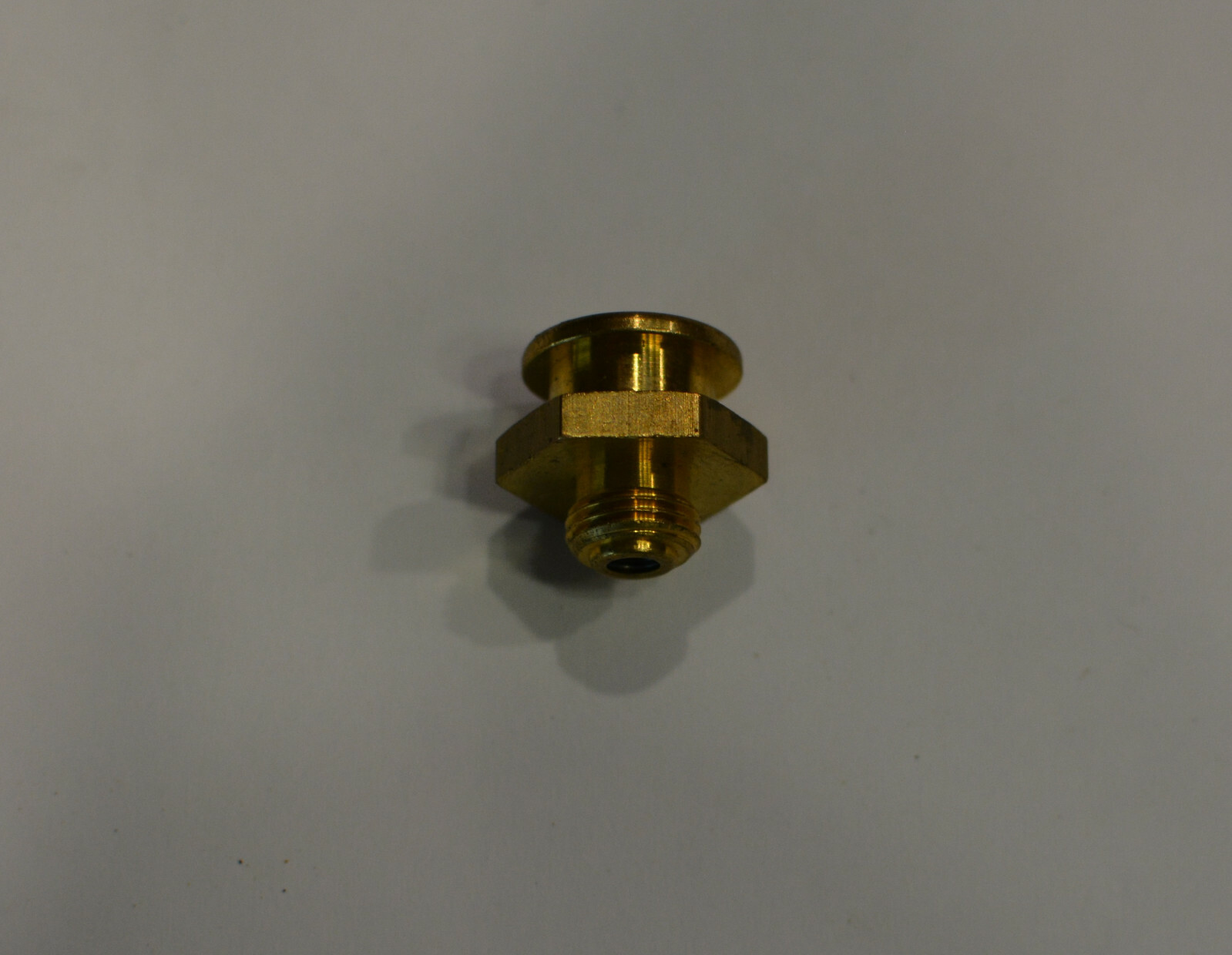 Button Head Brass Straight Grease Zerk Fitting Nipple eBay