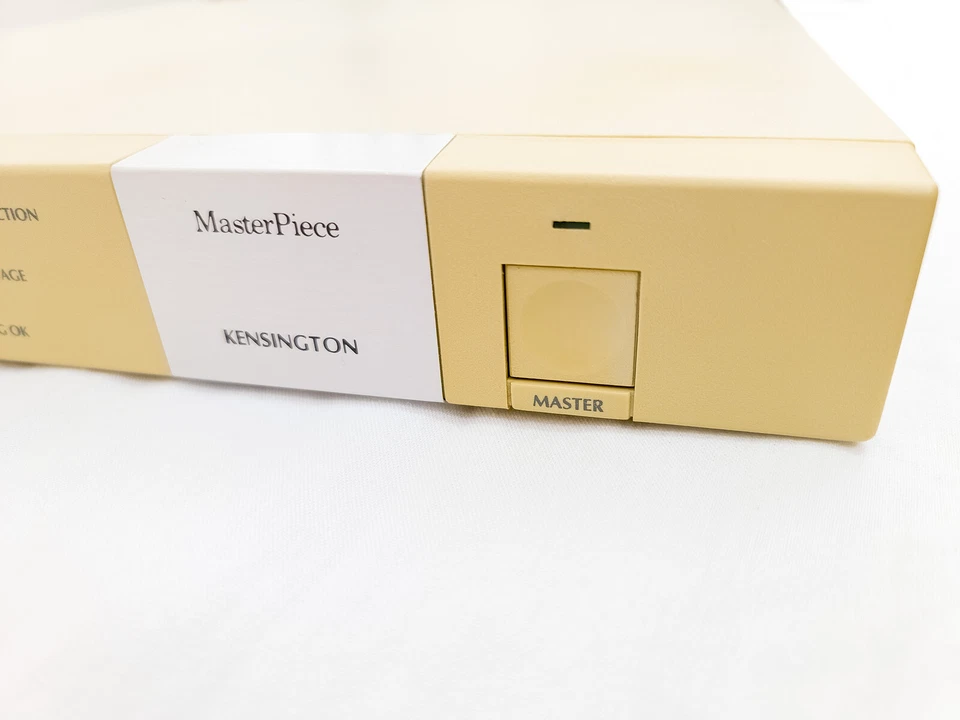 Kensington MasterPiece Plus Surge Protector Power Center Mdl 62107 VINTAGE 1995 - Image 4 of 4