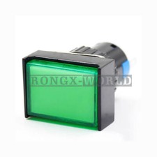 One IDEC Lighted push button switch 16mm AL6H-M24GC new