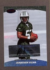 2004 Bowman's Best #138 Jonathan Vilma Rookie Auto