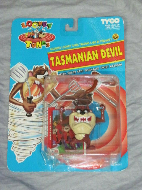 1993 Tyco Looney Tunes Tasmanian Devil Spin Tornado Action Figure | eBay