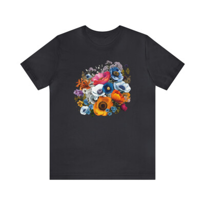 Anemone tshirt, cosmos flower shirt, mom gift, plant lover, nature lover, unisex