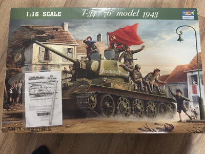 Trumpeter Russian T-34/76 Model 1943 - 00903+ Metal barrel 