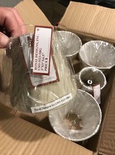 Chandelier Lamp Shades Clip on 4.5 Inch Beige Silk Set of 6 Clips Onto Bulb NEW