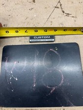 1981 83 84 86 1987 DODGE D150 D350 DASH GLOVE BOX CUSTOM EMBLEM RAM TECH BADGE