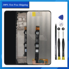 For Motorola Moto G 5G 2022 XT2213-3 LCD Touch Screen Digitizer Replace  Frame