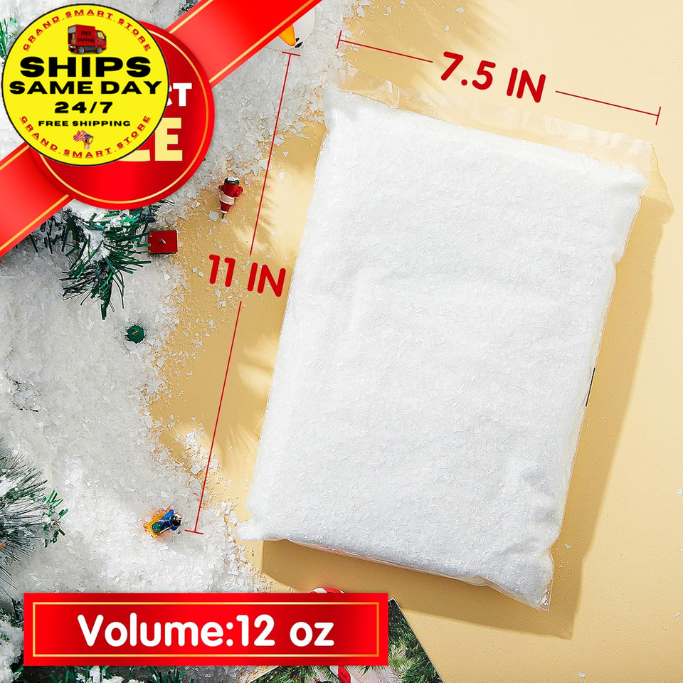 Fake Snow Decoration Artificial Snow, Fake Snowflakes Christmas