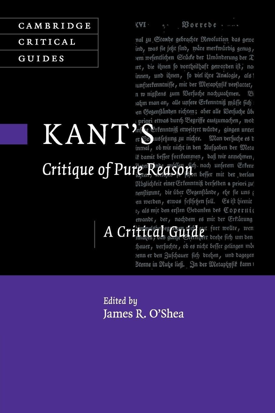 Thumbnail - Kant's Critique Of Pure Reason | James R. O'shea | Taschenbuch |