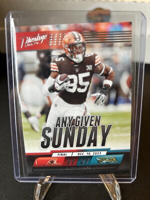2024 Panini Prestige - Any Given Sunday #AGS-DNU David Njoku