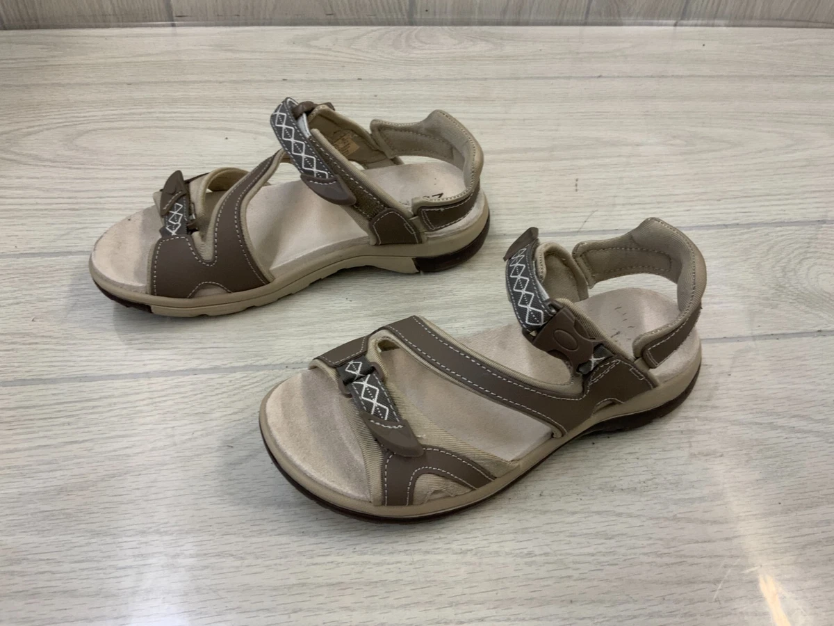 Naturalizer Angeles III Sandal Women s Size 7.5 W Taupe MSRP 79