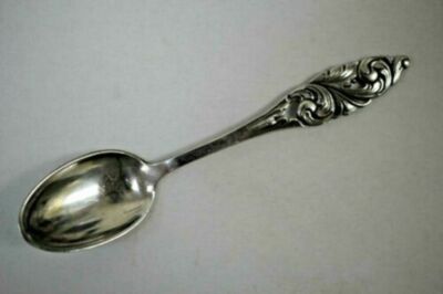 TH Marthinsen Norway Sterling Silver Telemark Demitasse Spoon #222